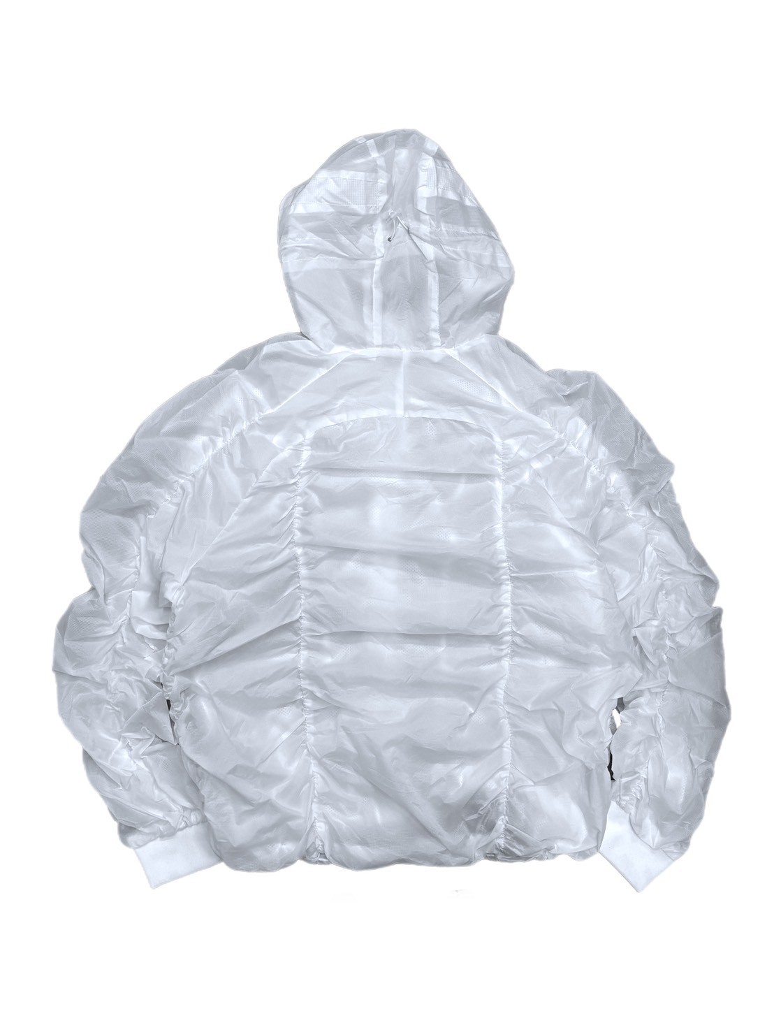 受注制【oaks】shirring design nylon jacket (3color) | OUR