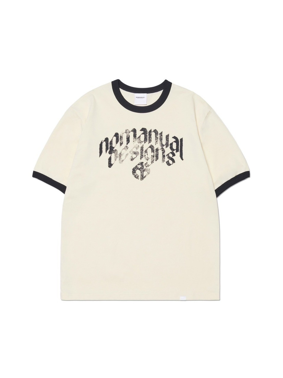 [NOMANUAL] N.D RINGER T-SHIRT★Tシャツ NOMANUAL】N.D RINGER T-SHIRT | OUR BRAND,NOMANUAL | PRESSING