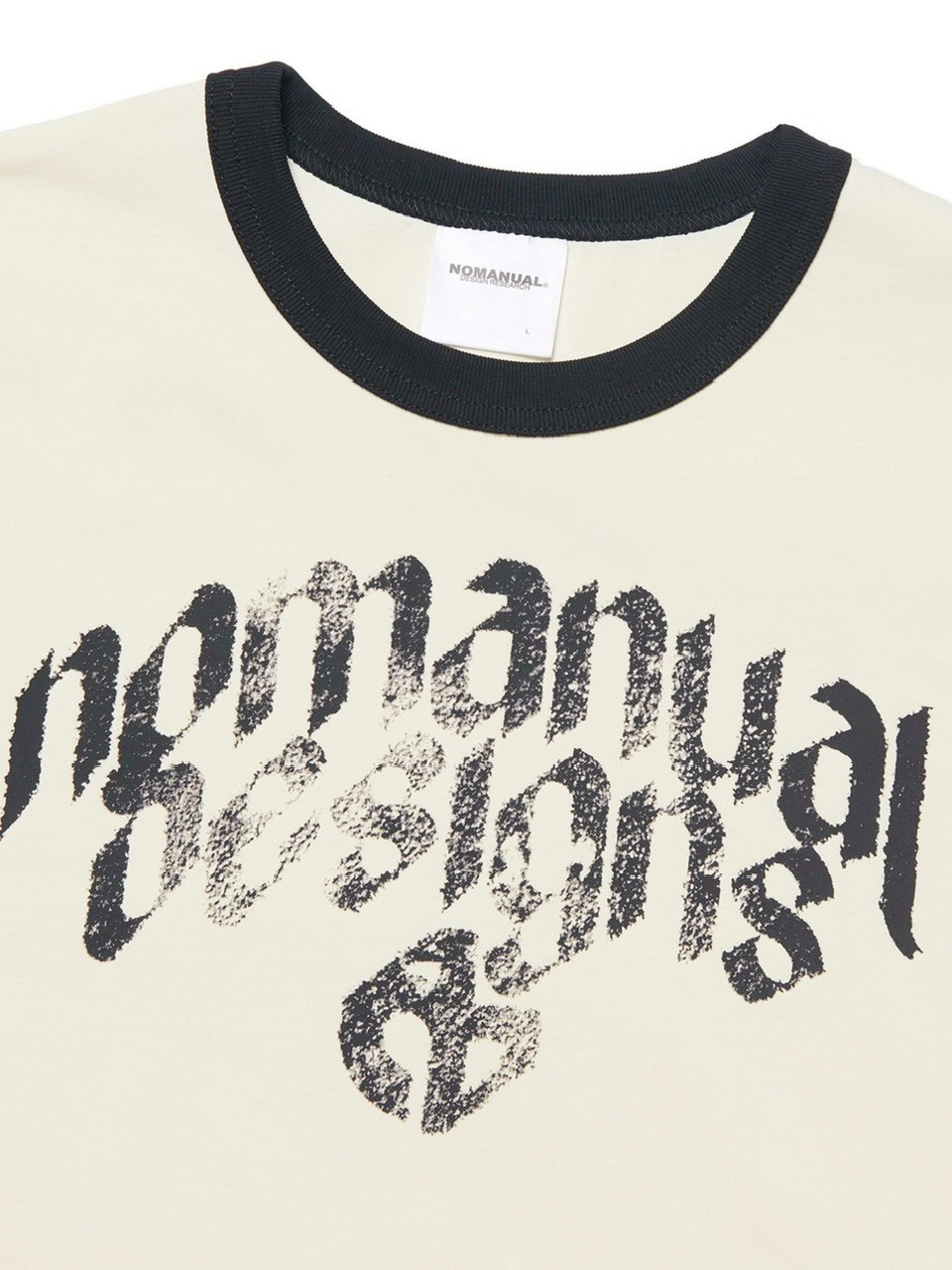 [NOMANUAL] N.D RINGER T-SHIRT★Tシャツ NOMANUAL】N.D RINGER T-SHIRT | OUR BRAND,NOMANUAL | PRESSING