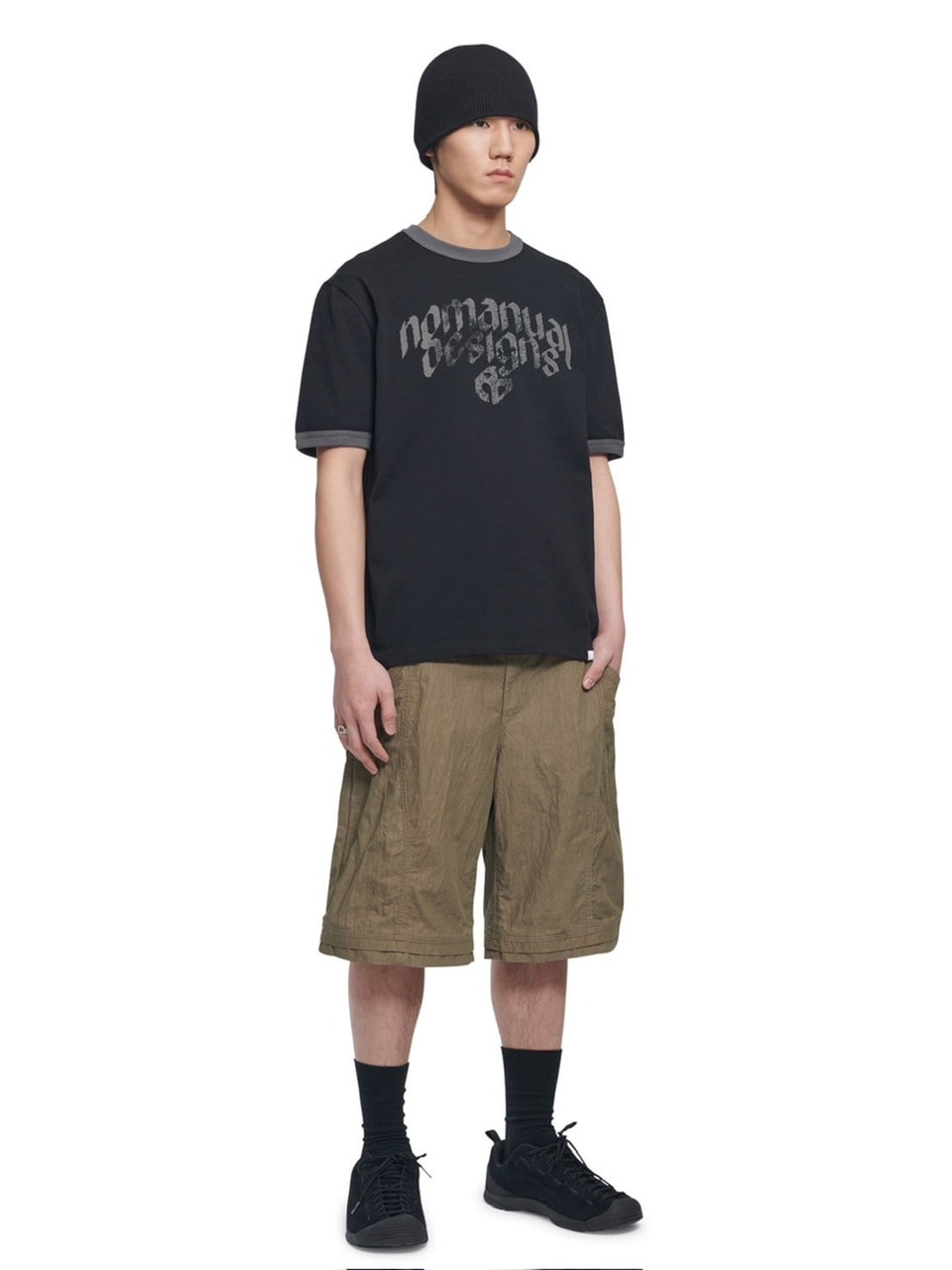 [NOMANUAL] N.D RINGER T-SHIRT★Tシャツ NOMANUAL】N.D RINGER T-SHIRT | OUR BRAND,NOMANUAL | PRESSING
