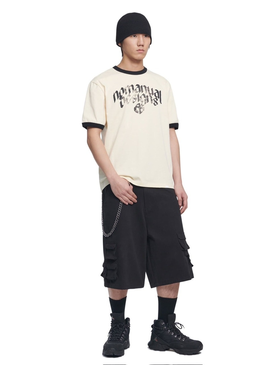 [NOMANUAL] N.D RINGER T-SHIRT /追跡付 NOMANUAL】N.D RINGER T-SHIRT | OUR BRAND,NOMANUAL | PRESSING