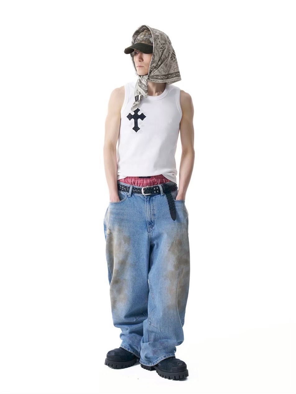 AAKAM】AKM CROS2 Sleeveless | OUR BRAND,AAKAM | PRESSING WEB SHOP