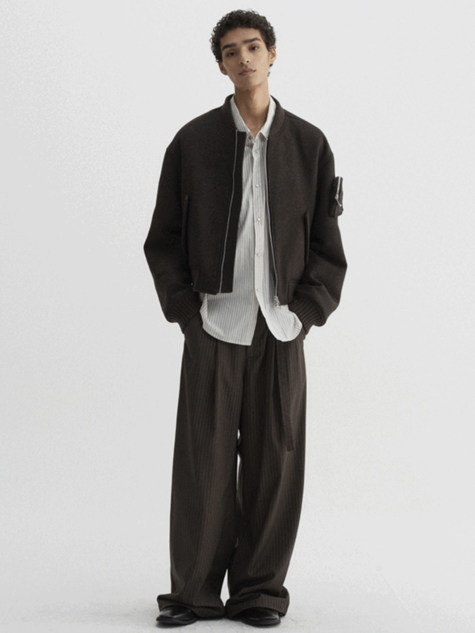 DNSR】Pocket Wool Herringbone MA-1 | OUR BRAND,DNSR | PRESSING WEB