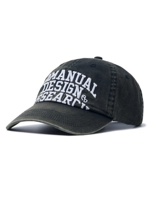 【NOMANUAL】BLEACHED ARCH LOGO BALL CAP