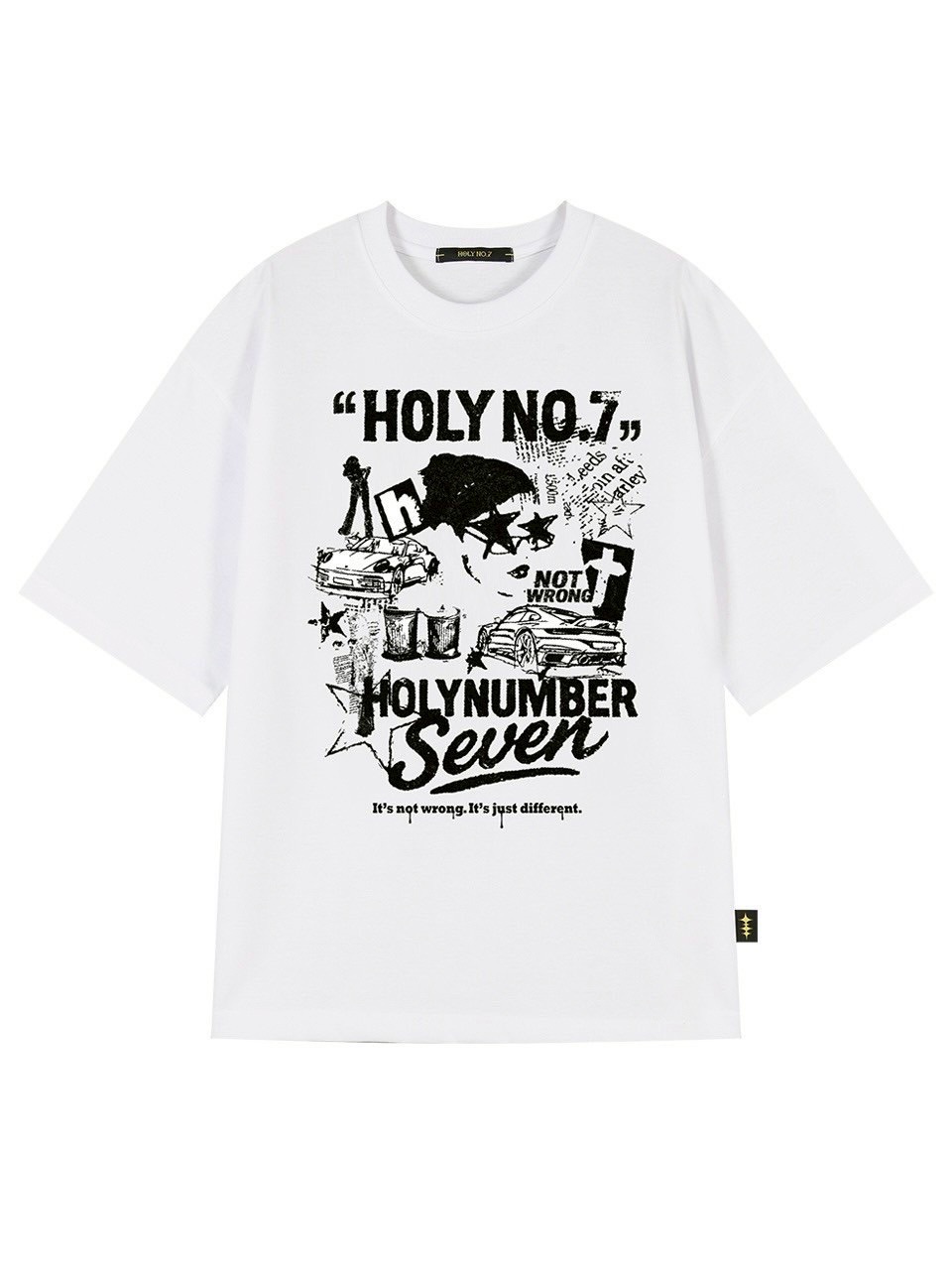 未使用品　レア　貴重　ノベルティ　ANA Tシャツ B777 トリプルセブン HOLY NUMBER 7】Graphics Archive Short Sleeve T-Shirt 5