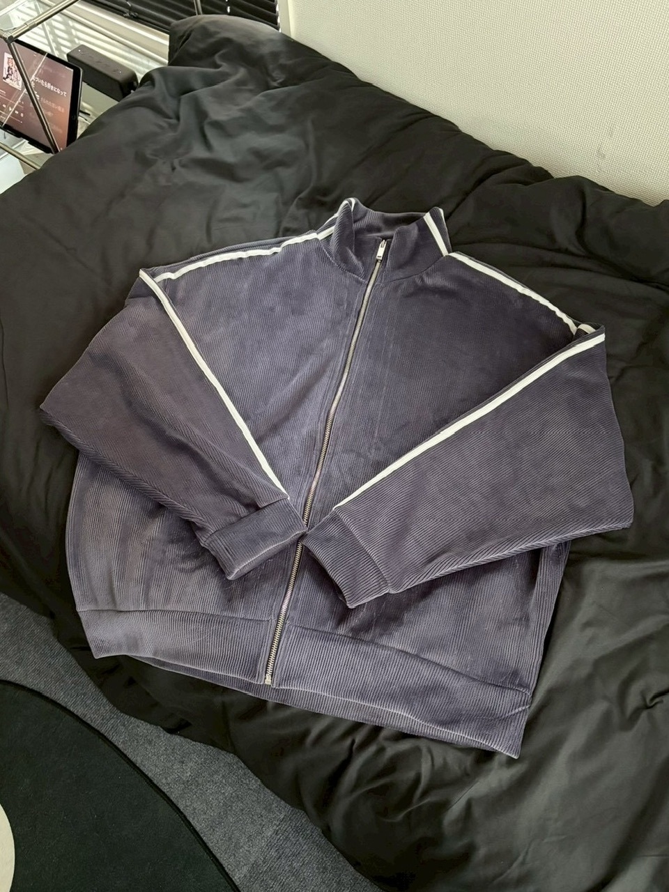 ジャケット・アウター Luv 受注制【LUV CODE】velours track jacket (3color) | OUR BRAND,LUV