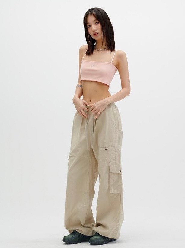 【runningHIGH】LOGO EMBROIDERY TUBE TOP