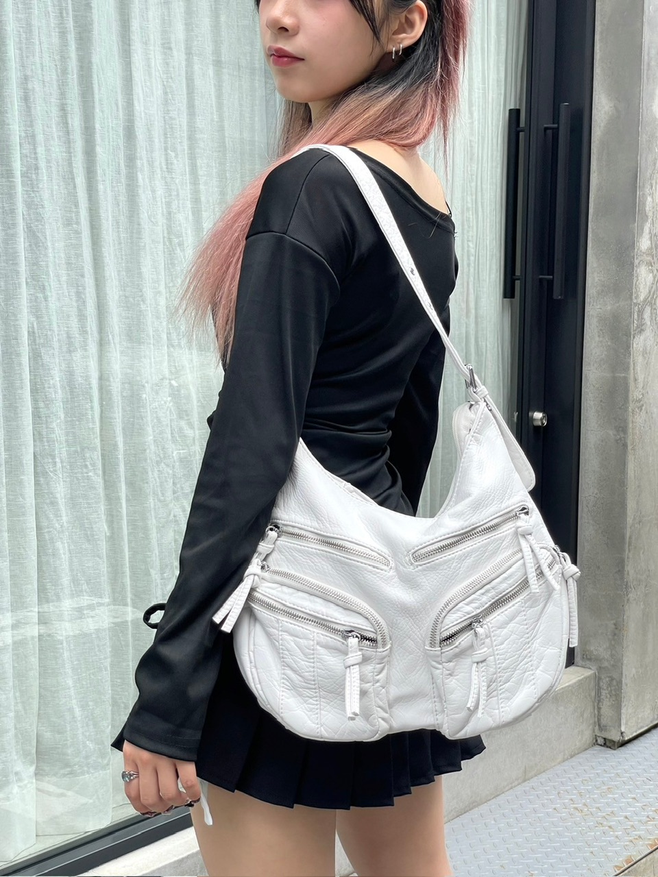 受注制【XU DOG】leather shoulder bag (2color) | OUR BRAND,XU DOG  