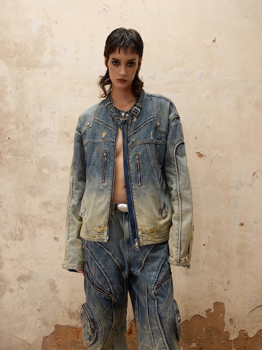 ジャケット・アウター PERSONSOUL * denim jacket PERSONSOUL】Washing Denim Jacket | OUR BRAND,PERSONSOUL