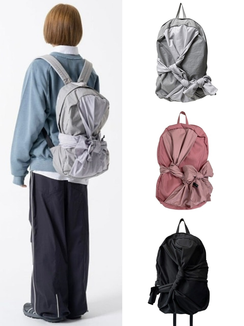 2/15再入荷【IUGAMAKARAS】Knotted Backpack