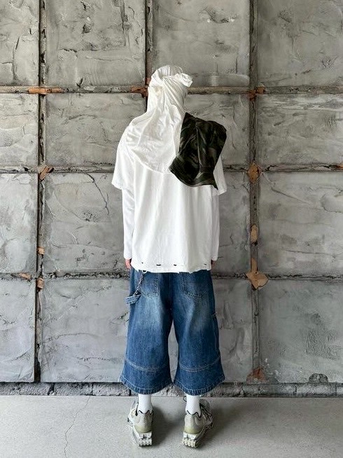 【ROARINGRAD】CARPENTER BERMUDA DENIM PANTS roaringrad】CARPENTER BERMUDA DENIM PANTS | OUR BRAND