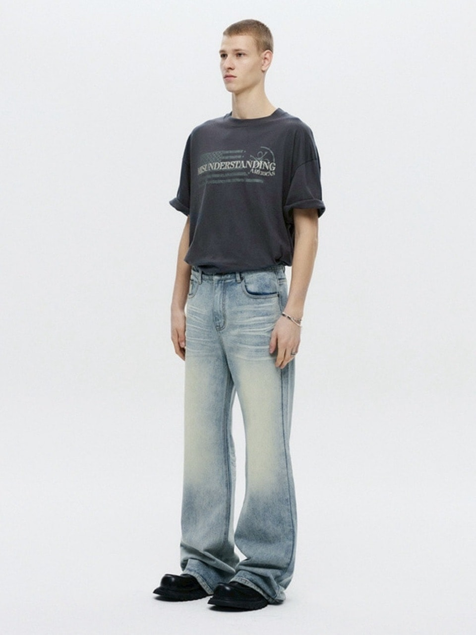 DNSR】Signature Flare Denim Pants | OUR BRAND,DNSR
