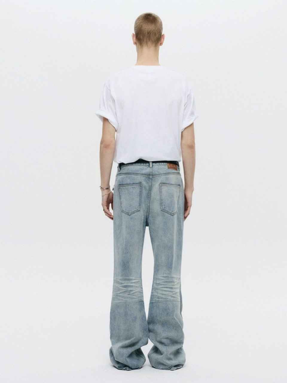 ◇DNSR◇ coated flare denim pants DNSR】Signature Flare Denim Pants | OUR BRAND,DNSR