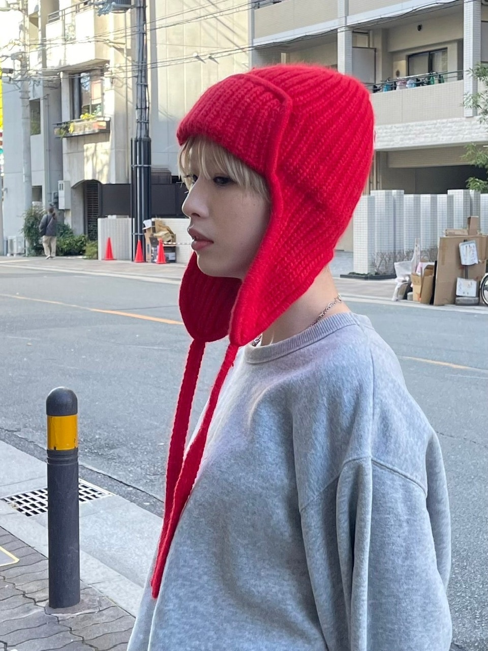 受注制【Chikashitsu +】flight knit cap (5color) | OUR BRAND