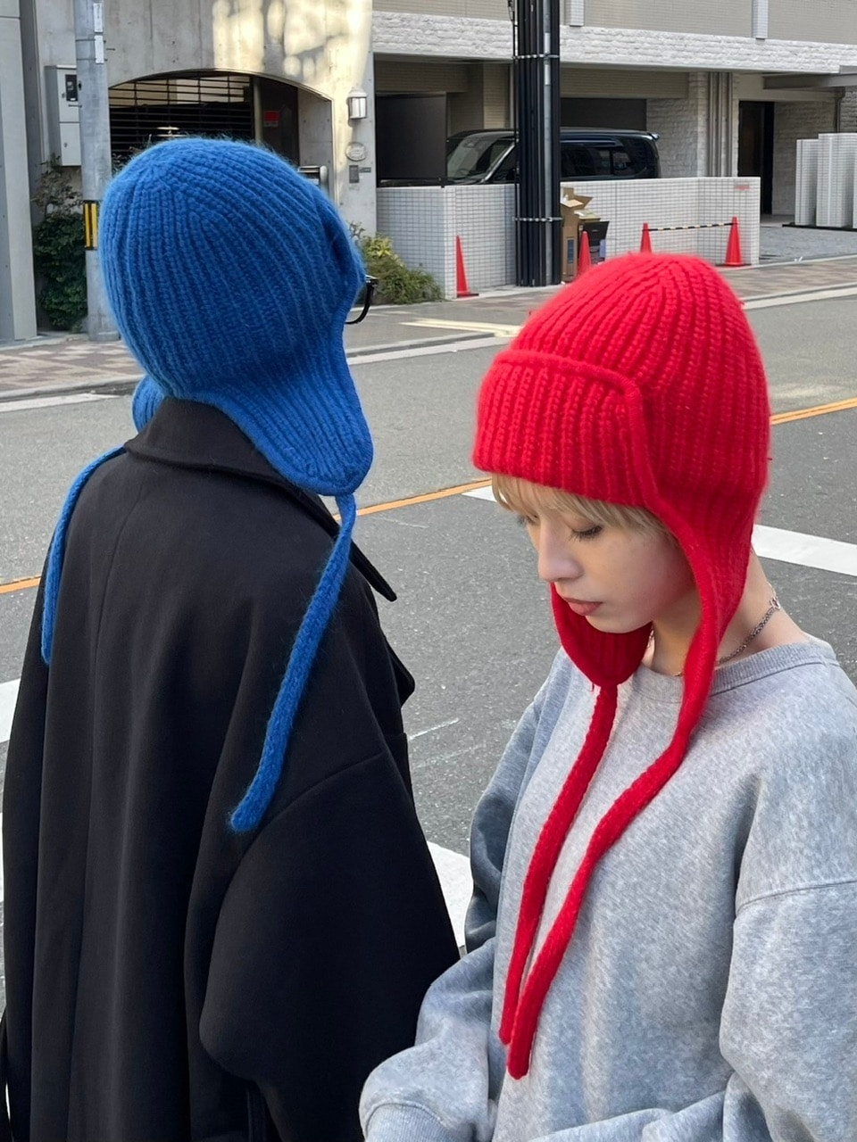 受注制【Chikashitsu +】flight knit cap (5color) | OUR BRAND