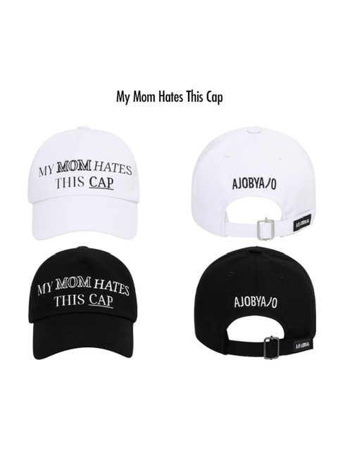 【AJO AJOBYAJO】24SS★ [PBA] My Mom Hates This Cap MUSINSA | AJOBYAJO [PBA] My Mom Hates This Cap [BLACK]