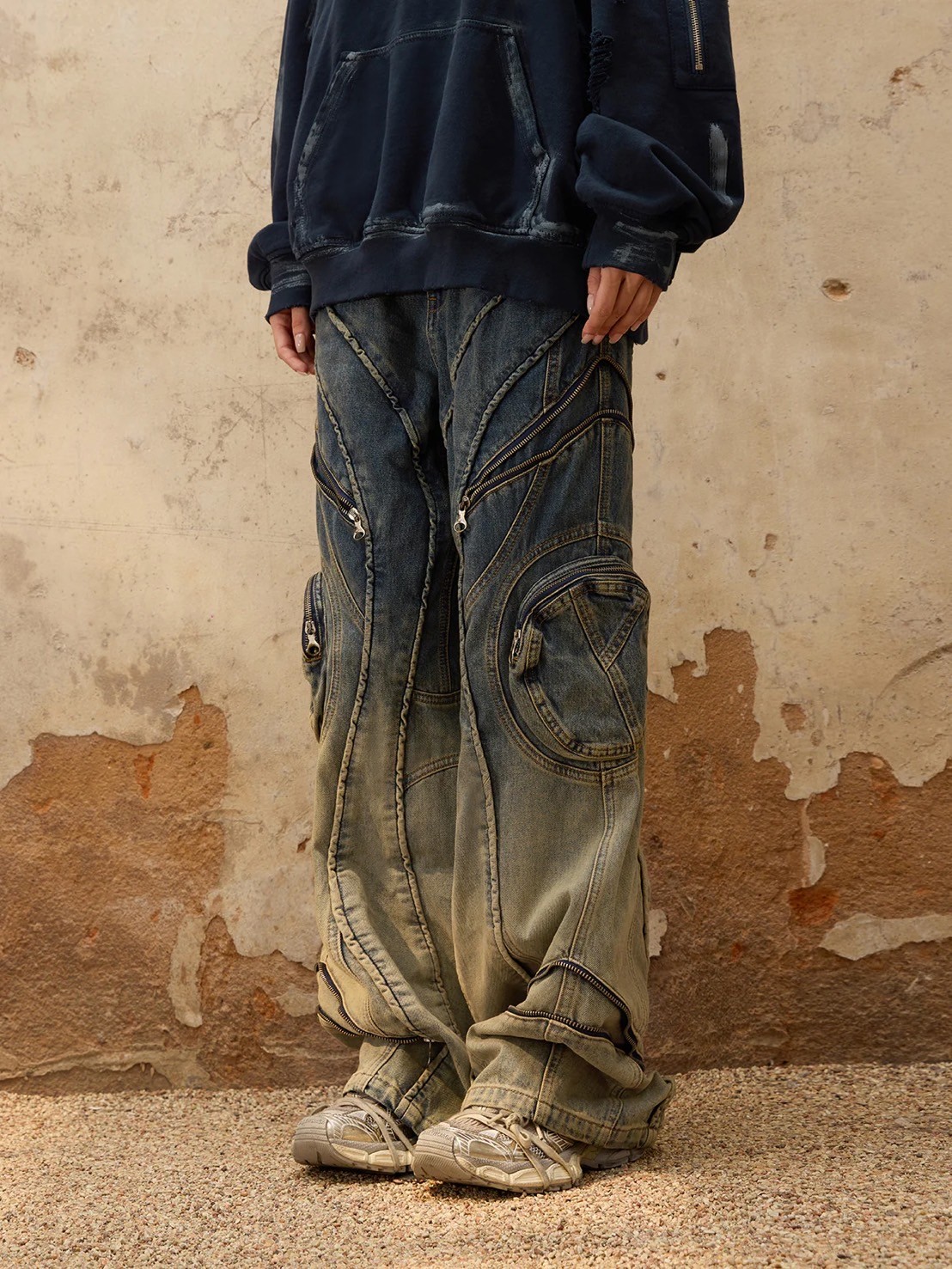 personsoul デニムパンツ PERSONSOUL】Washing Gradient Denim Jeans | OUR BRAND