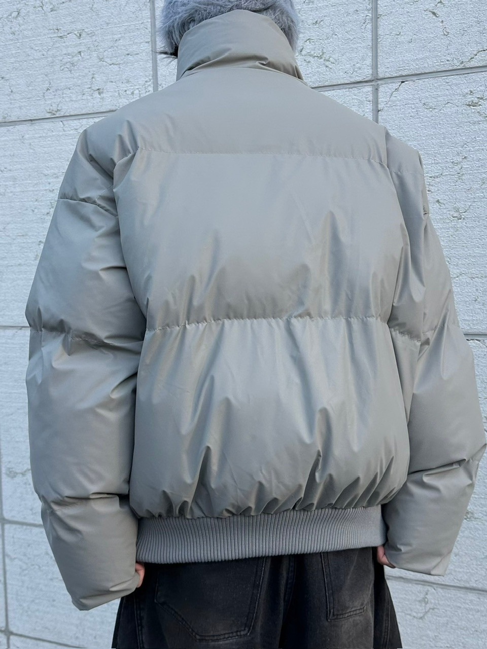 【LUV CODE】high neck padding jacket (2color)