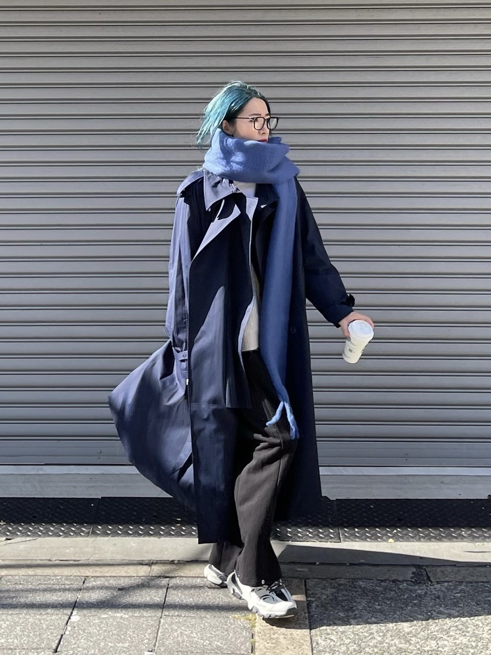 受注制【Chikashitsu +】volume color muffler (6color) | OUR BRAND