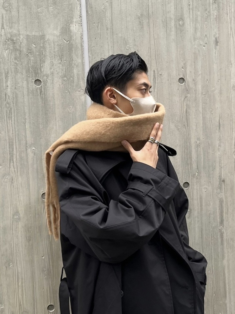 受注制【Chikashitsu +】volume color muffler (6color) | OUR BRAND