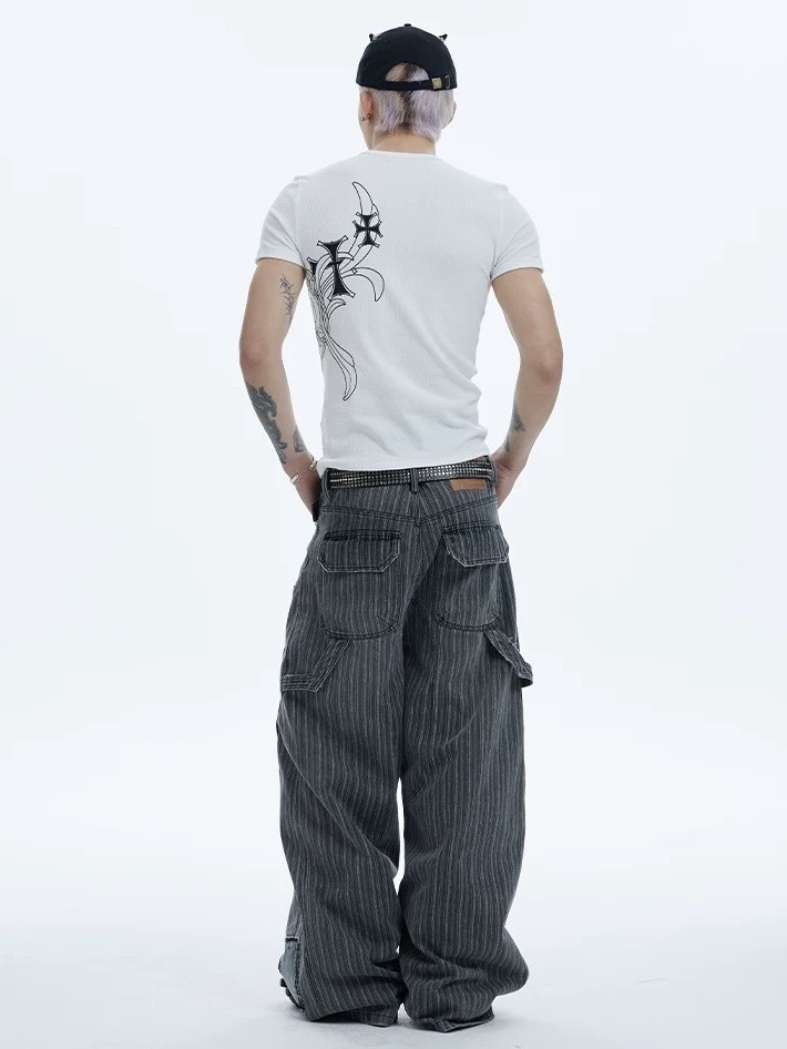 DND4DES】HONEYSUCKLE CROSS T-SHIRT | OUR BRAND,DND4DES | PRESSING