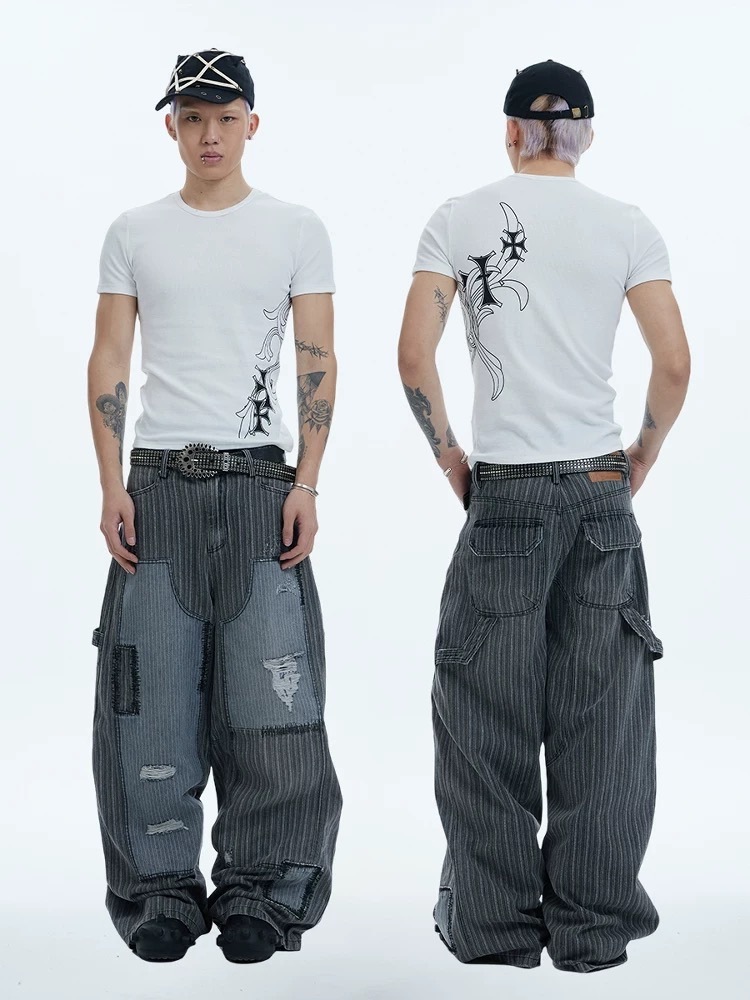 DND4DES】HONEYSUCKLE CROSS T-SHIRT | OUR BRAND,DND4DES | PRESSING