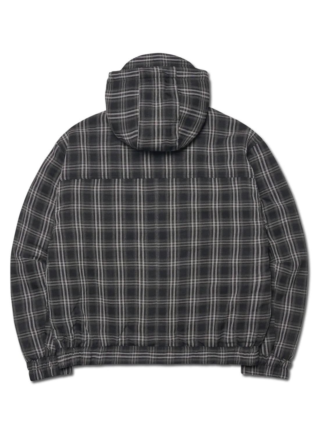【NOMANUAL】CHECK HOODED JACKET