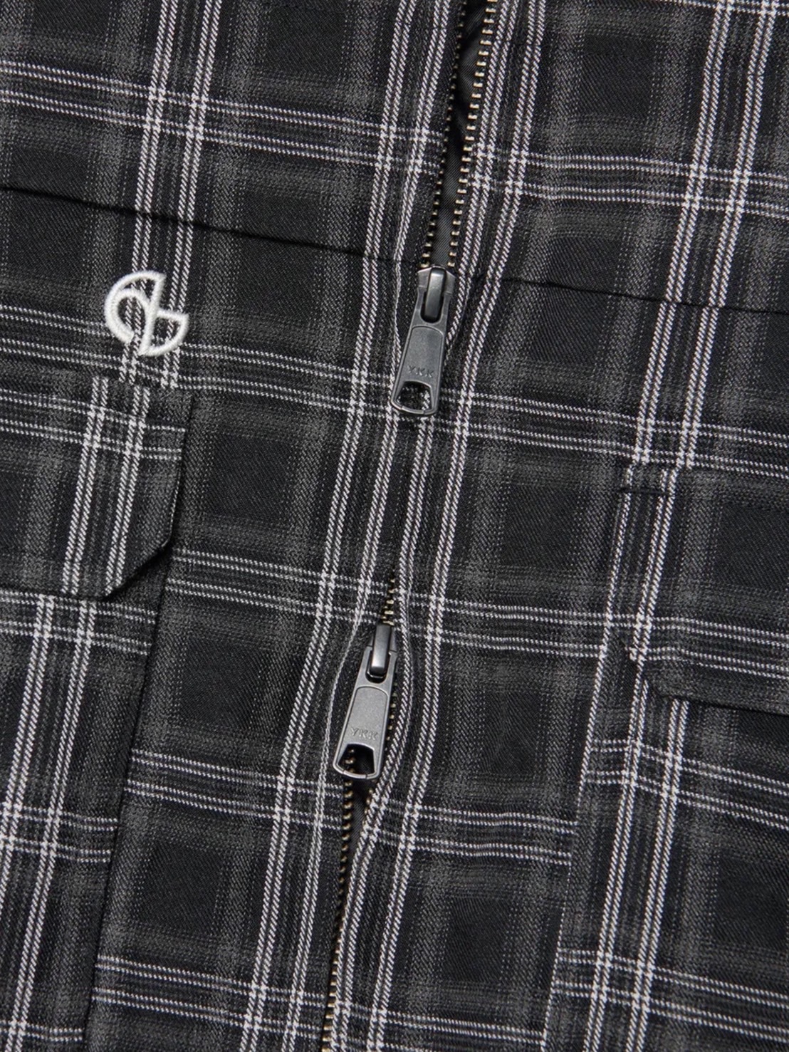 【NOMANUAL】CHECK HOODED JACKET