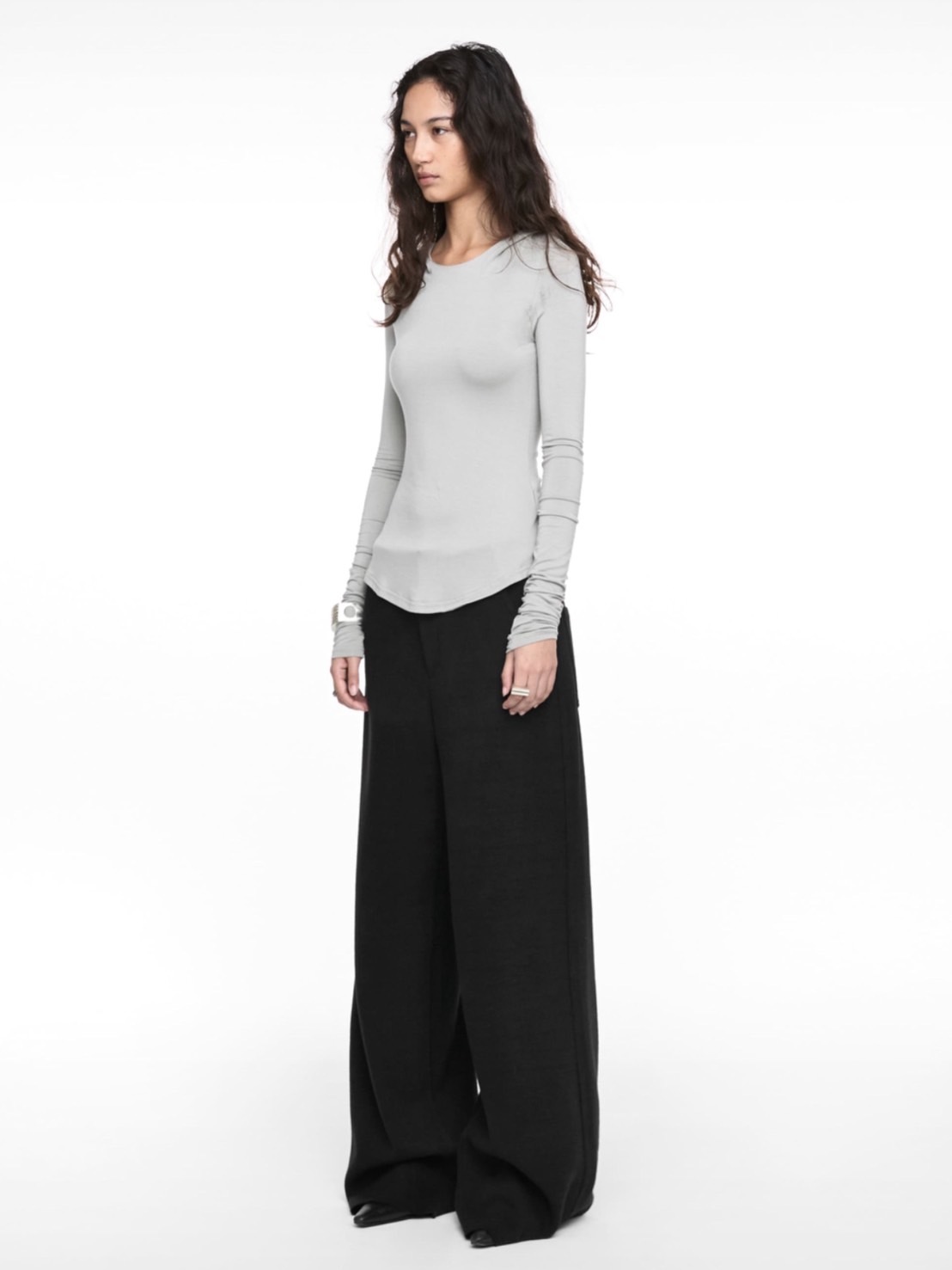 【NACHE】BASIC HOODIE LONG SLEEVE