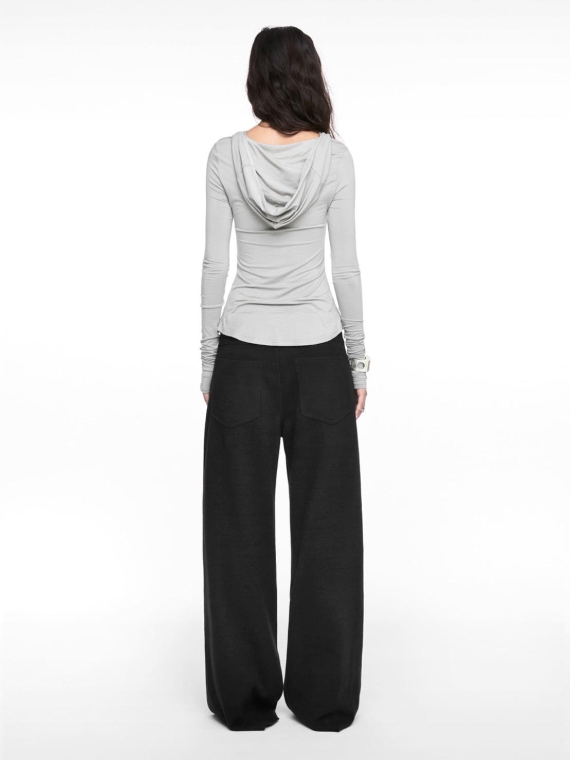 【NACHE】BASIC HOODIE LONG SLEEVE