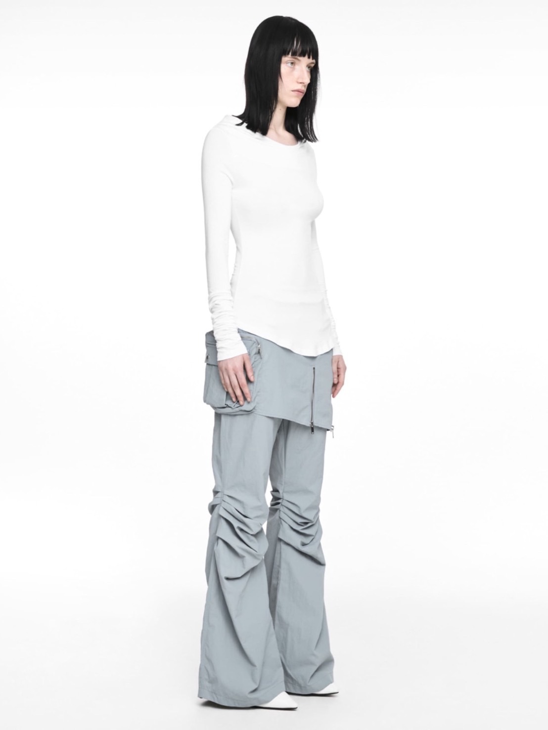 【NACHE】BASIC HOODIE LONG SLEEVE