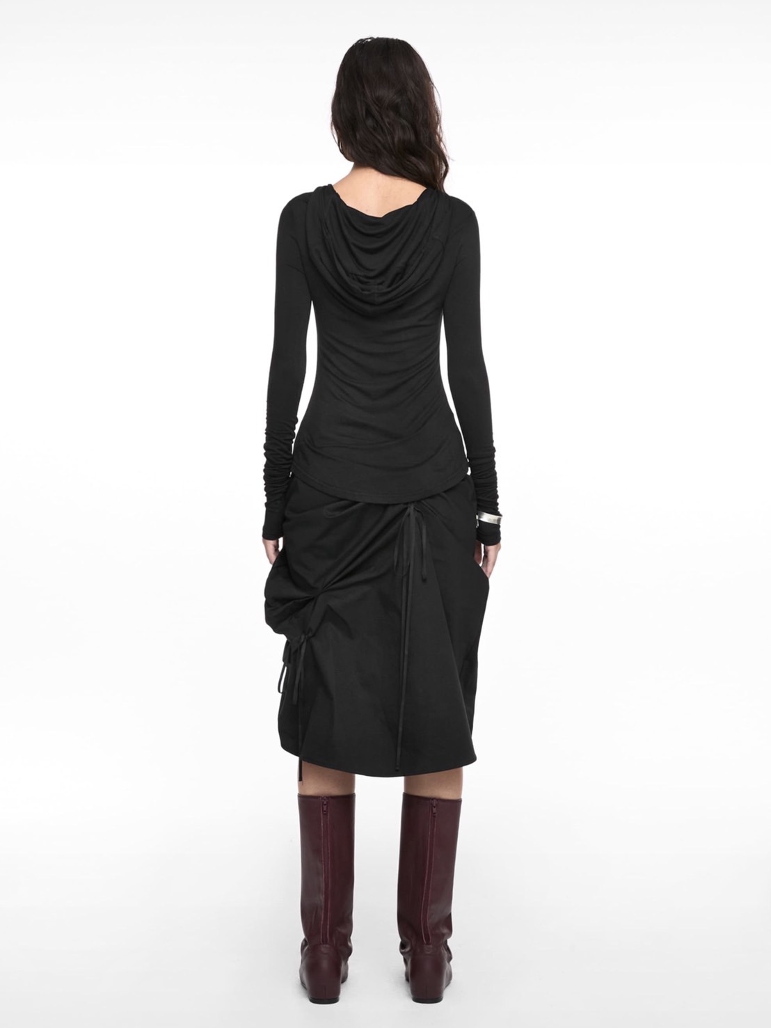 【NACHE】BASIC HOODIE LONG SLEEVE