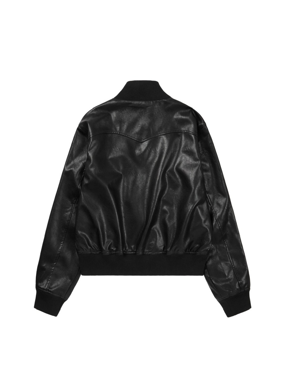 12/21再入荷【AAKAM】High-Neck Leather Jacket | OUR BRAND,AAKAM