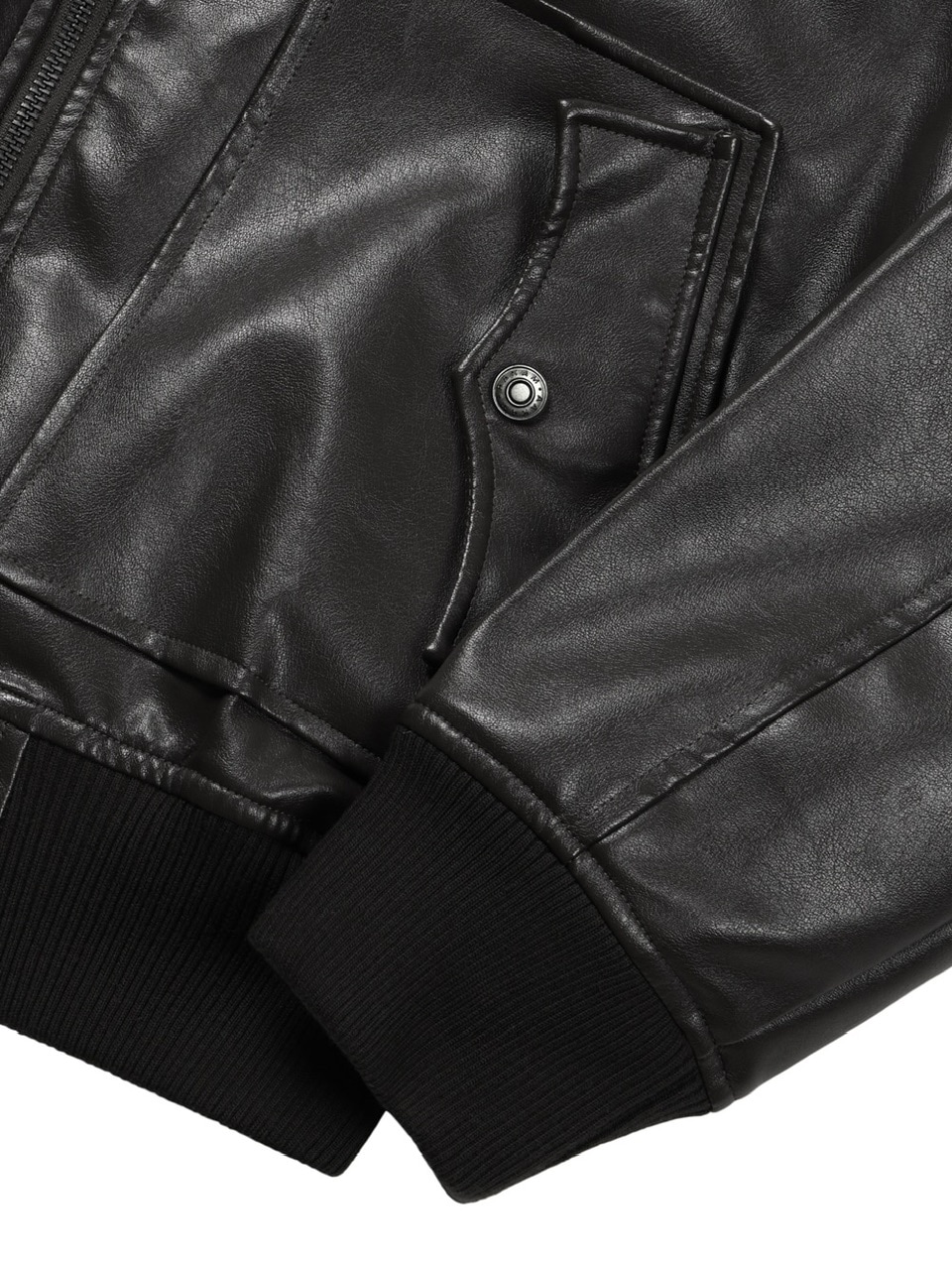 AAKAM】High-Neck Leather Jacket | OUR BRAND,AAKAM | PRESSING WEB SHOP