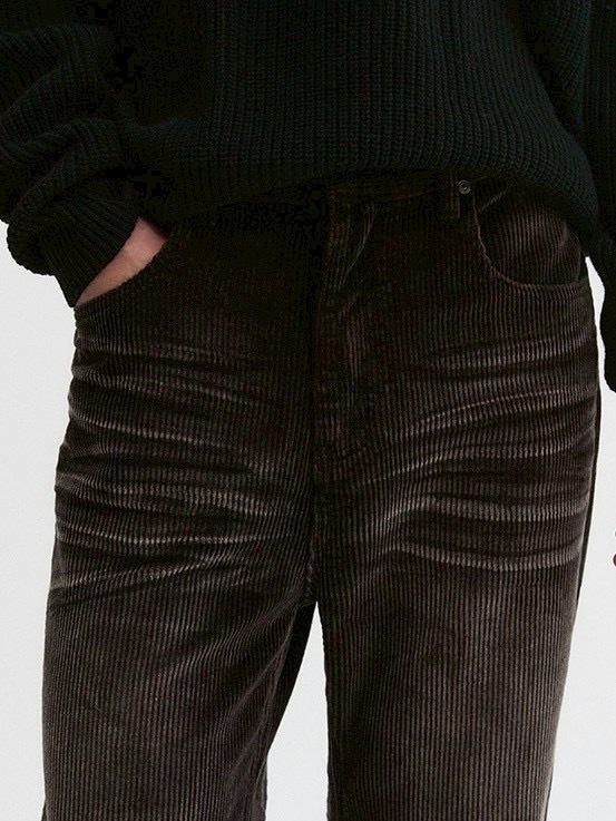 【DNSR】Embo Washed Corduroy Flare Pants