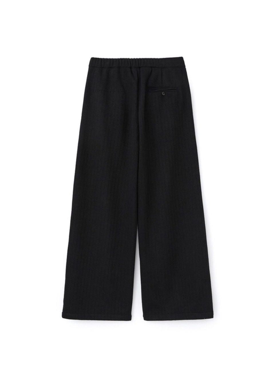 【DNSR】Knitted Banding Wide Pants