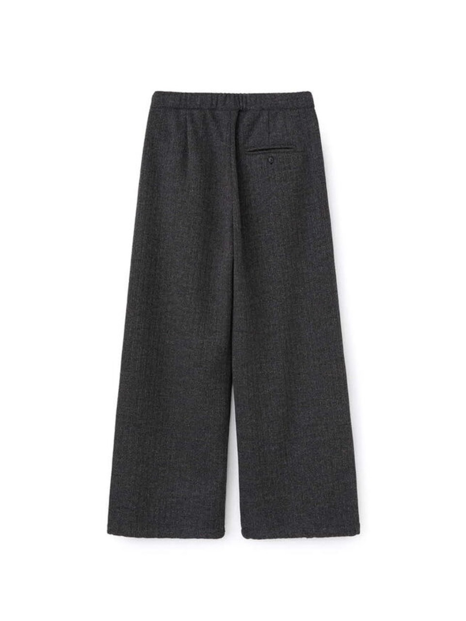 【DNSR】Knitted Banding Wide Pants
