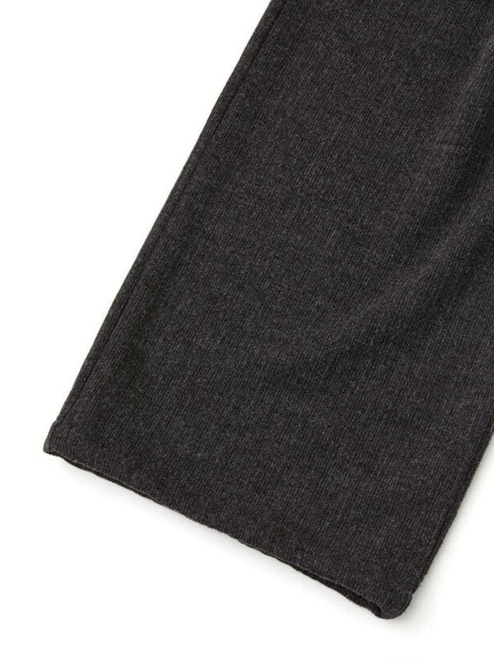 【DNSR】Knitted Banding Wide Pants