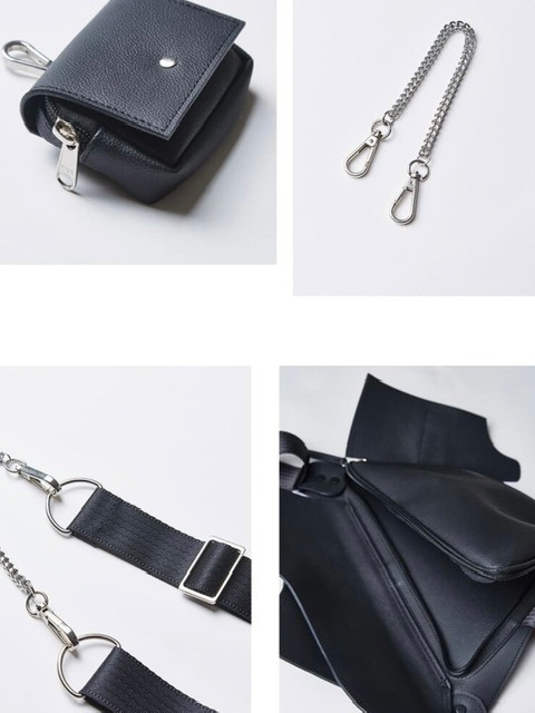 IUGAMAKARAS】Triple Covered Crow Buckle Bag | OUR BRAND
