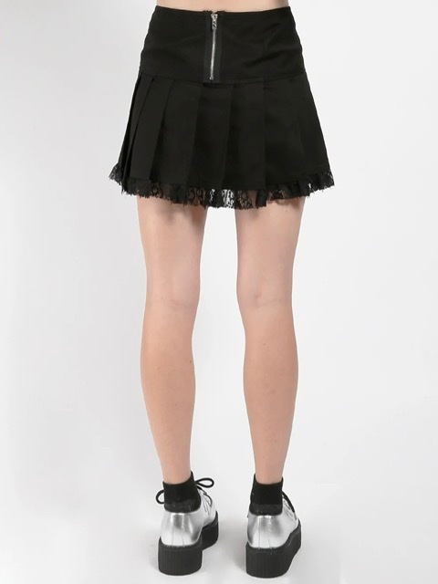 TRIPP NYC スカート TRIPP NYC 黒 XS プリーツスカート - メルカリ