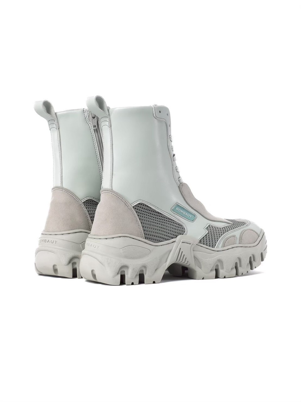【関税込み】Rombaut SSENSE限定 グレー Boccaccio II ブーツ ROMBAUT】BOCCACCIO II BOOT | OUR BRAND,ROMBAUT | PRESSING