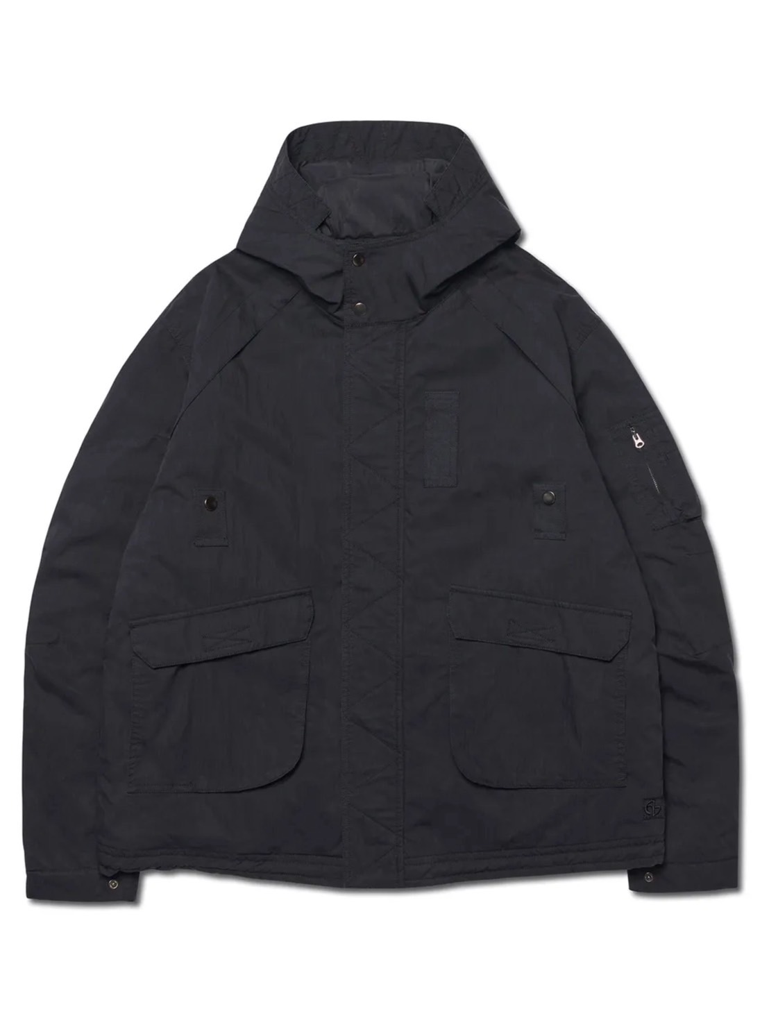 【NOMANUAL】HOODED FLIGHT JUMPER