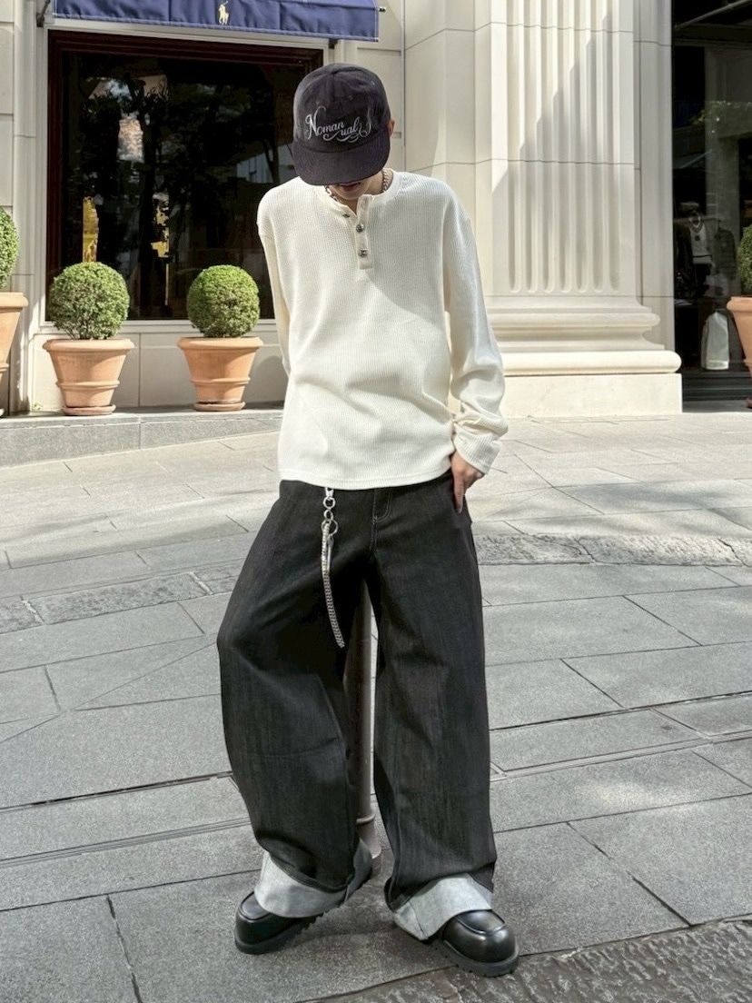 nmtc +】henryneck long sleeve / 【ヘンリーネックロンティ】ヘンリー