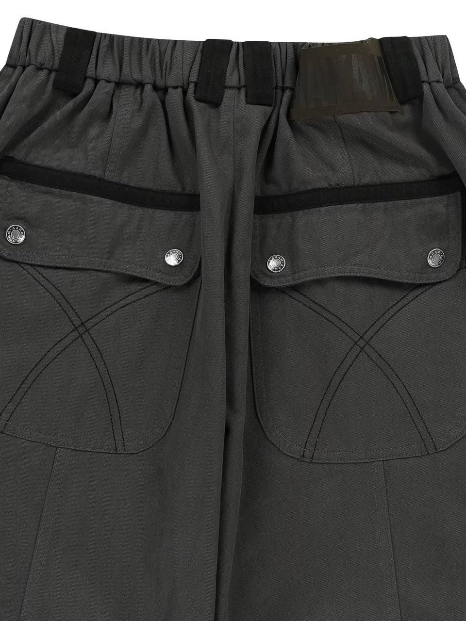パンツ AAKAM Knee PinTuck Contrast Cargo Pants AAKAM】Knee Pin-tuck Contrast Cargo Pants | OUR BRAND,AAKAM