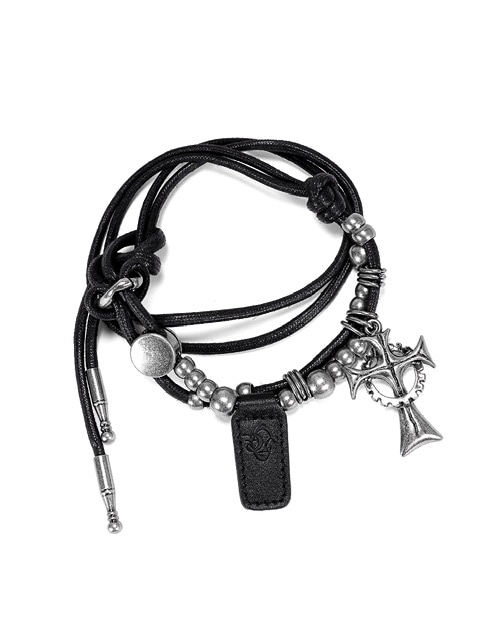 Rosen Kreuz】guilty cross leather choker | OUR BRAND,Rosen Kreuz