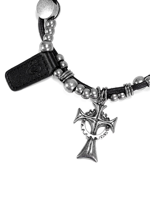 Rosen Kreuz】guilty cross leather choker | OUR BRAND,Rosen Kreuz