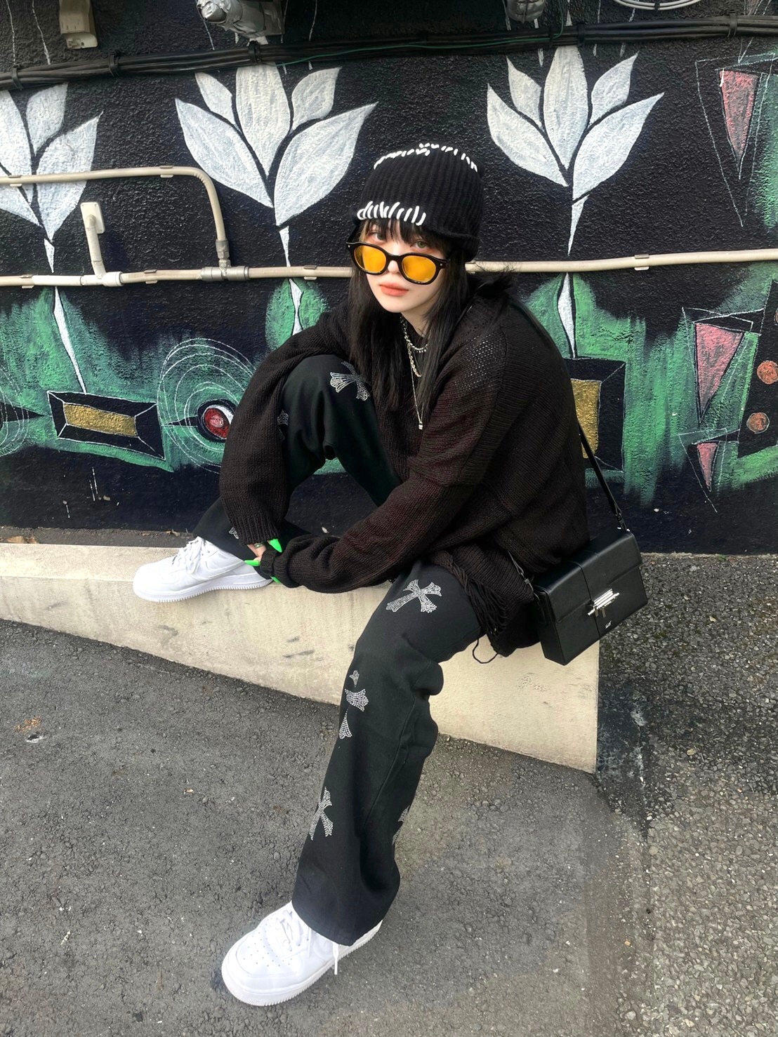 受注制【Never mind the XU】stitch beanie (3color) | OUR BRAND