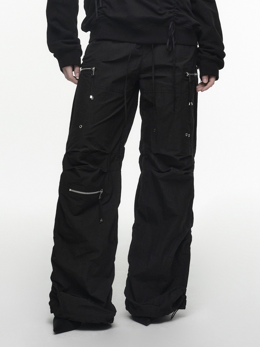 パンツ NACHE puckering jogger pants NACHE/ナチェ PUCKERING JOGGER PANTS ジョガーパンツ（カーゴ