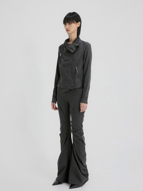 FLAREUP】Asymmetrical Drape Pants | OUR BRAND,FLAREUP
