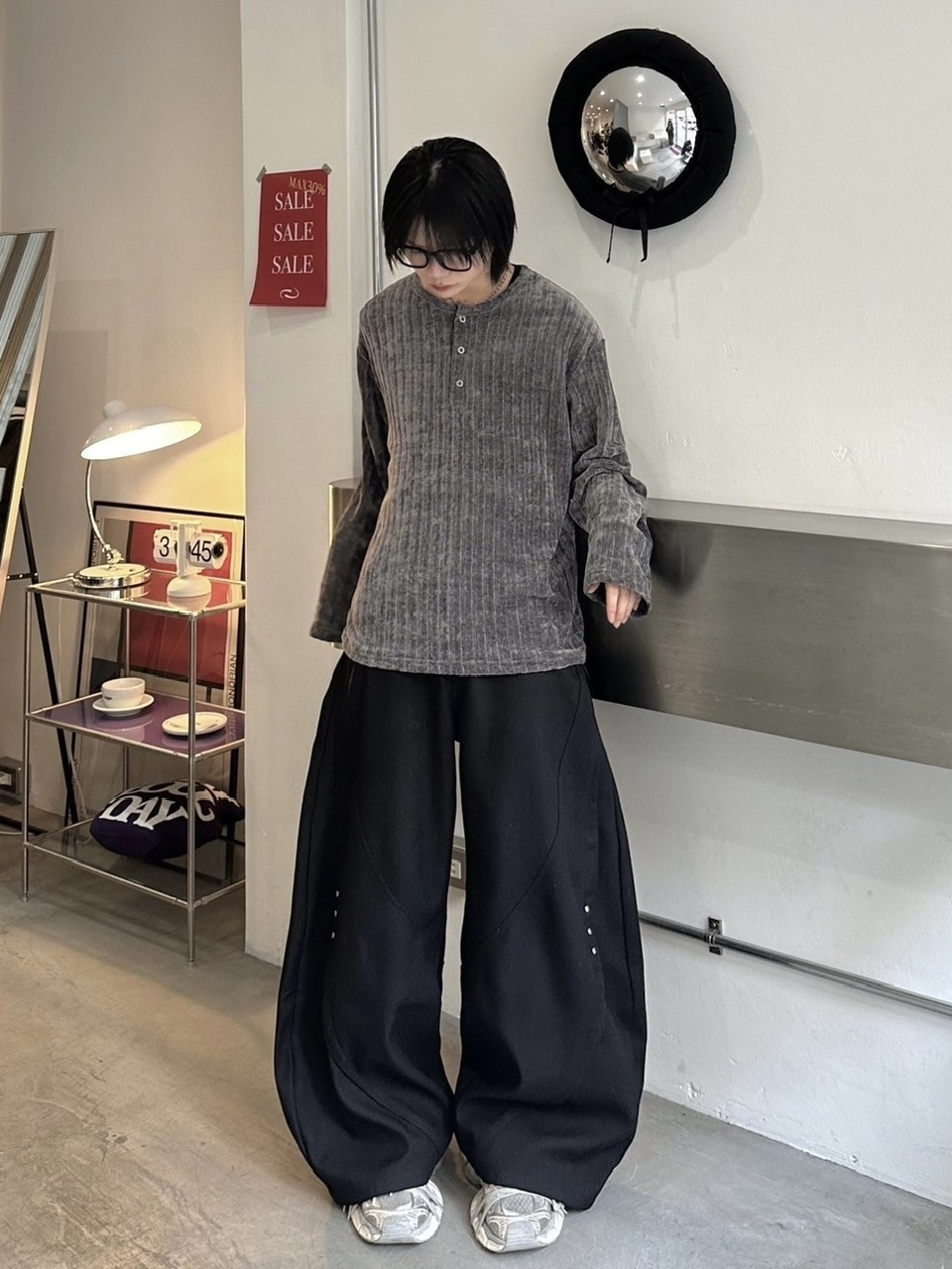 パンツ LOHEN DOUBLE CLOTH BALOON PANTS パンツ LOHEN DOUBLE CLOTH BALOON PANTS パンツ LOHEN DOUBLE CLOTH